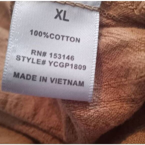 GOOD LUCK GEM OLIVE PAPER BAG SHORTS SZ.XL NWT. - Picture 6 of 9